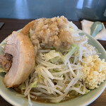 かじろうramen7 - ラーメン小　野菜＆にんにく＆脂増し