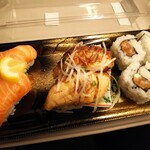 Sushi Rikizou - サーモンづくし　750円