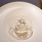 プレゼンテ スギ - 2020.10 秋のエアーアイス（ヤマドリタケと生クリーム、キノコのアイスクリーム、八千代牛乳のヨーグルト、ペンタス）