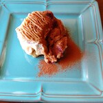 ビストロ オランジュ - 栗とカシスのティラミス