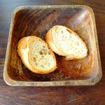 ビストロ オランジュ - パン（２０２１年１月訪問時）