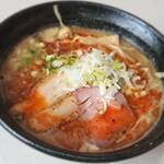 はりけんラーメン 本店 - 濃厚魚介豚骨エビ風味