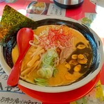 麺屋だいず - 三色ラーメン
