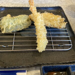 天ぷら倶楽部 北郷店 - 今日の天ぷら前半