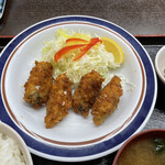 市場食堂 - カキフライ