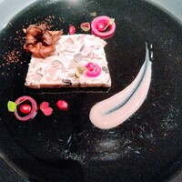 レストランKEI - キノコとホタテ貝のムース テリーヌ仕立て