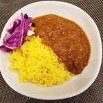 西神カレー - 盛り付けた