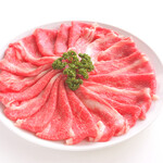 Thinly sliced short ribs (900 yen excluding tax)