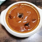 ONSEN食堂 - チキンカリー(ナン付き/900円)