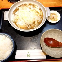 一誠 - 肉豆腐定食♪