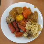 カシミール - 年に一度の断食明けのお祭り。盛り付け例。