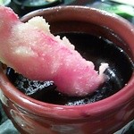 ソース壺と紅しょうが串