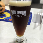 高松空港SkyJ - 黒ビールにしました
