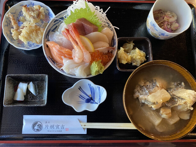 魚や片桐寅吉 新潟 海鮮丼 食べログ