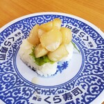 Muten Kura Zushi - 大盛り貝柱にぎり　100円