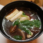 季節料理 よし野 - 鴨のお雑煮