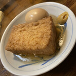 遊酒食堂 宇都宮 - 美味しいのでおでんお代わりの
      
      厚揚げと玉子