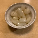 中村家二の丸 - 塩らっきょ　330円