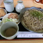 伯蕎庵 しばた - ざる蕎麦セット