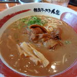 徳島ラーメン人生 - 徳島ラーメンン(ブタバラ) 580円