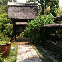 九つ井 本店 - 玄関から後ろを振り返って