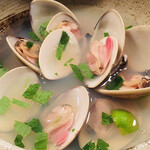 酒の魚　和海 - 地蛤の酒蒸し