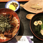 松月 - 料理写真:うな丼＝１６５０円 税込