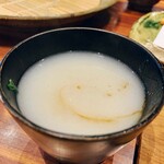 赤坂けやき通りむらた - 蕎麦湯