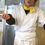 自家製麺 伊藤 - 熱く語ってくれた伊藤氏