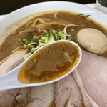 中華蕎麦 とみ田 - 伊勢海老と味噌の濃厚スープ（西武池袋本店「新春 味の逸品会」）