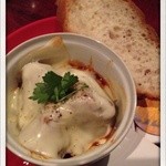 トゥエルブ - 自家製肉団子ピリ辛トマト黒ビール煮込み