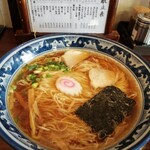 清見そば本店 - ラーメン大盛 600円