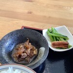 森のハンバーグ工房 ゆみさんち - 【日替りランチ(600円)】副菜も安定のおいしさ(^^)