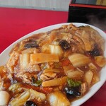 中国料理 寺岡飯店 - 五目焼きそば(大盛)930円