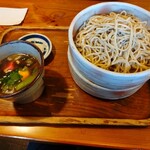 きり山 - 鴨せいろそば大盛り(1,350円)