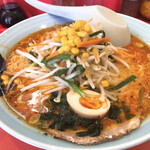 ラーメンショップ - ミニクッパラーメン　850円　底にご飯が入ってます