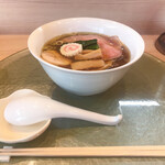 中華そば 深緑 - 深緑 黒出汁　肩・バラ