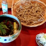 そば屋 案山棒 - 鴨せいろ1480