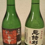 今西酒造 - 20/12 三諸杉 純米吟醸（300mL）:660円・切辛（300mL）:550円