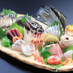 居酒屋ふる里 - 料理写真:刺身盛り合わせ