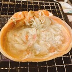 かに食べ放題 ごっつお - 甲羅焼き