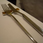 ラッフィナート - ☆前菜のナイフフォークはこんなカタチですぅー☆
