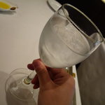 ラッフィナート - ☆お水グラスは背が高いです☆