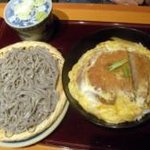 高田屋 神田西口店 - カツ丼とそばのセット