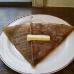 バターと砂糖のクレープ６００円