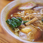 宝来家 - "拉麪（もろこしのきりむぎ）"、菠薐（からな）