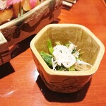 銀座 しのはら - 蟹とセリ