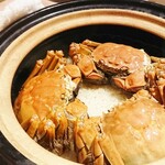 銀座 しのはら - 上海蟹ご飯