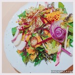 EarthCafe&Deli - 有機野菜の旬サラダ