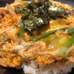 花旬庵 - 親子丼アップ